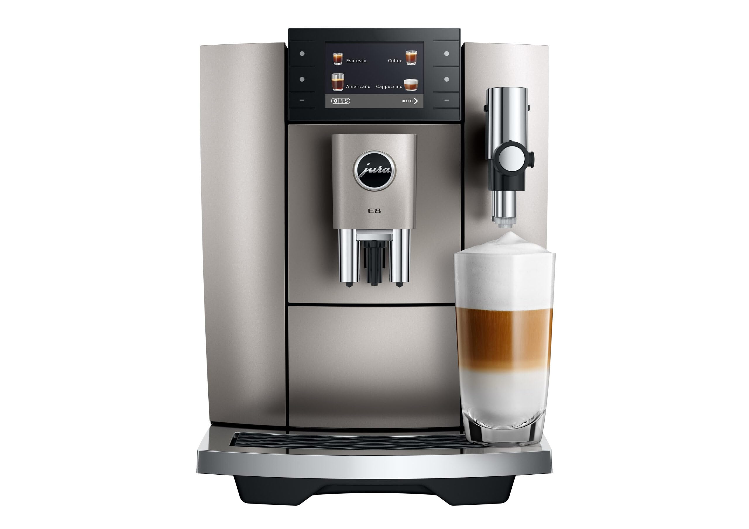 Jura E8 Midnight Silver